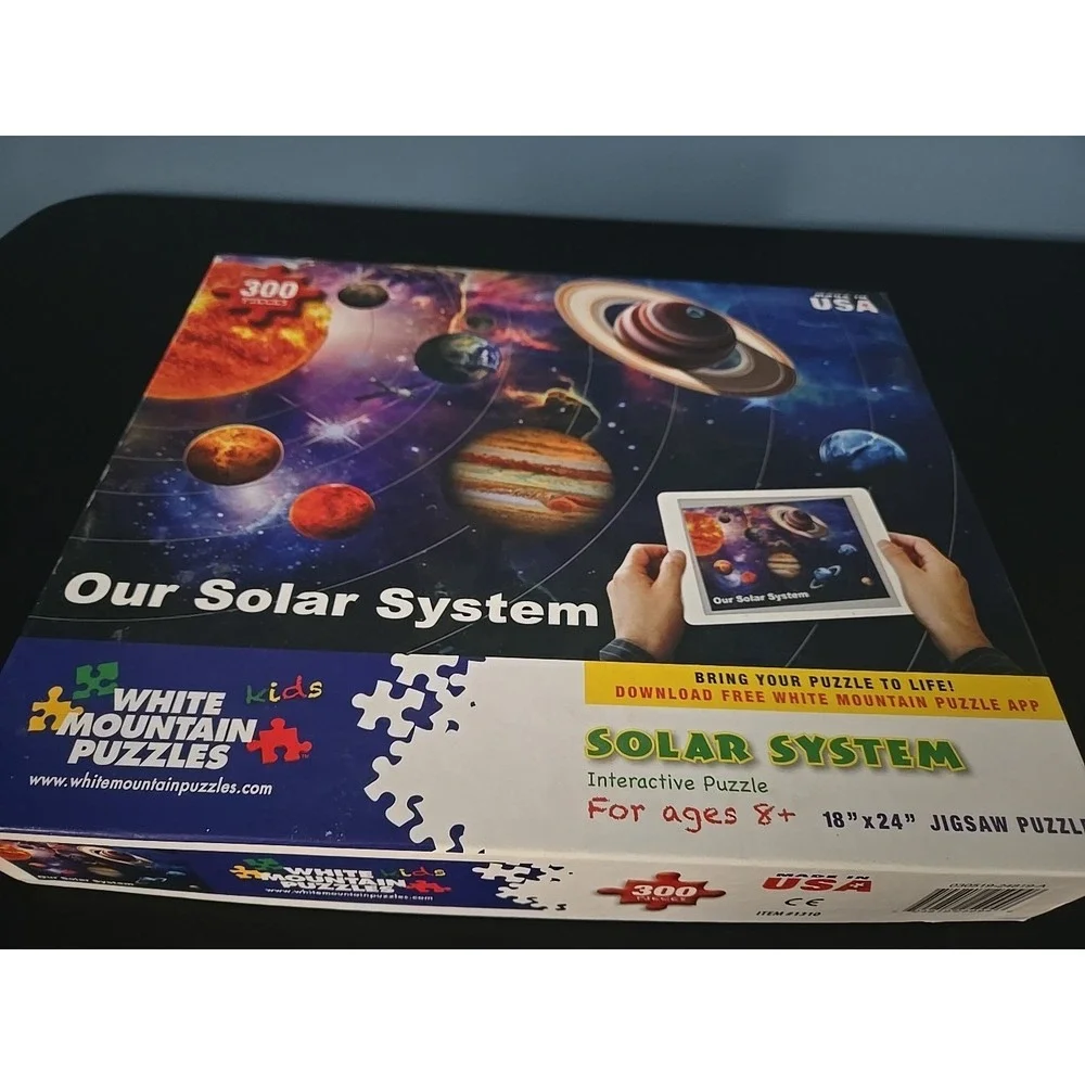 White‎ Mountain Solar System Jigsaw Puzzle 300 Pieces Item 1310A